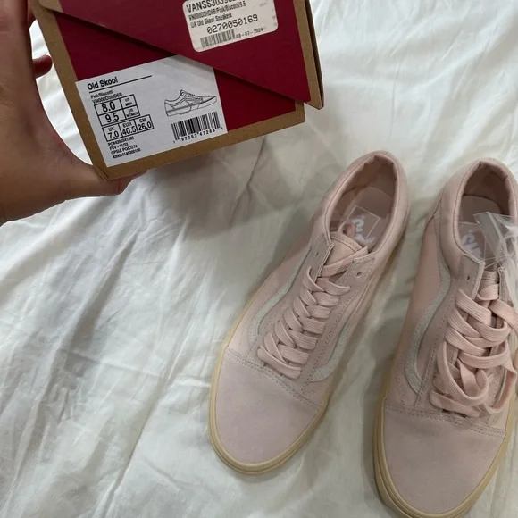 Vans Women's Blush Pink Sneakers - Picture 6 of 6
